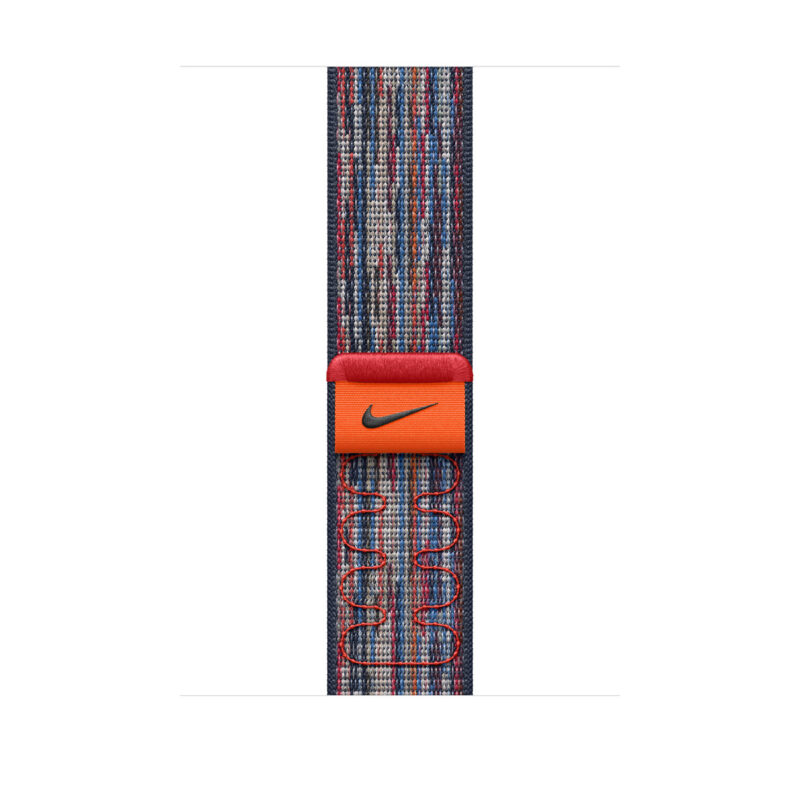 46mm Blue/Red Nike Sport Loop